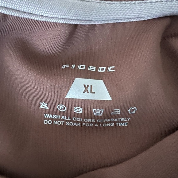 NWT Fioboc Men’s Modal Blend Elbow Patch Long Sleeve Tee:Slim Fit XL - Picture 4 of 6